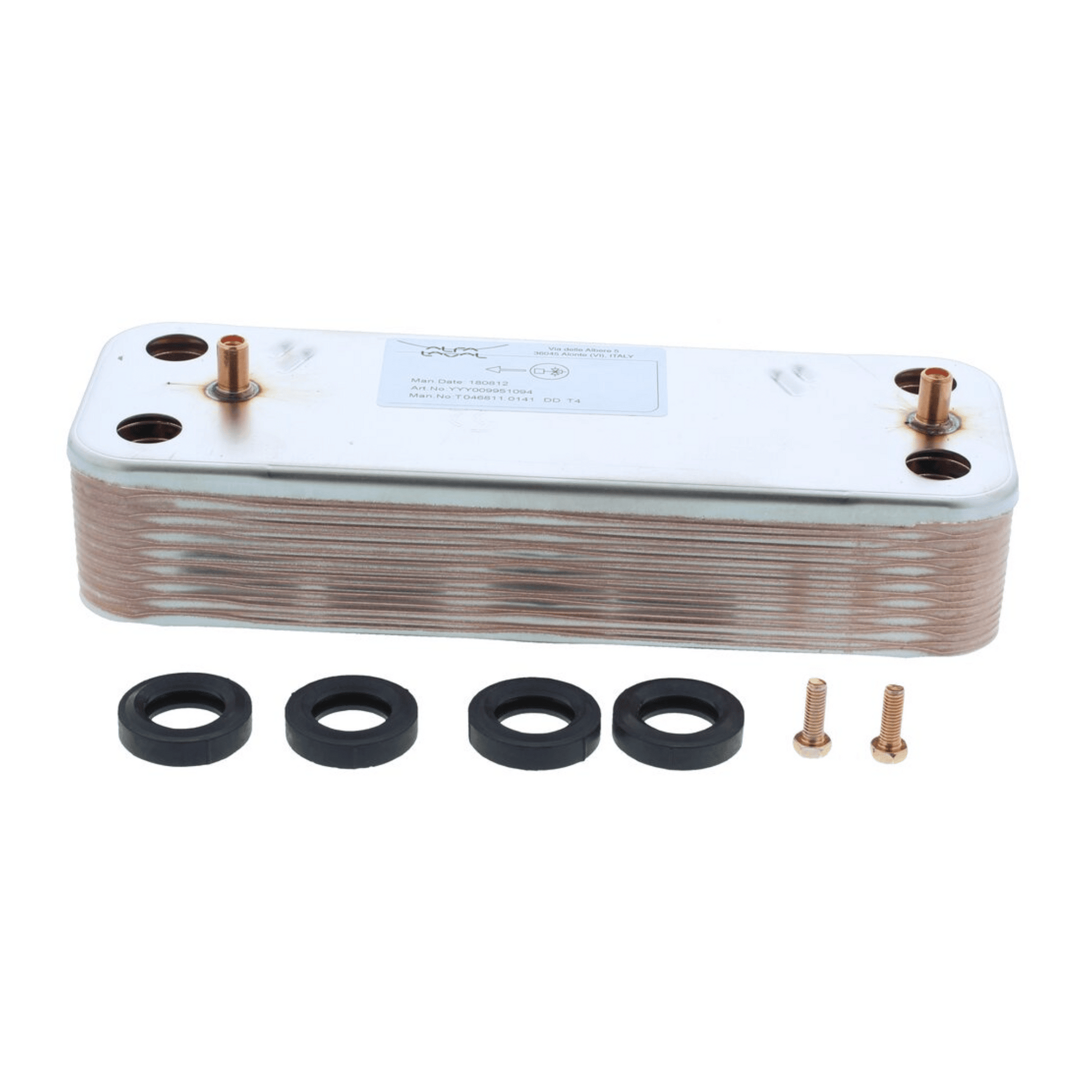 Baxi DHW 16 Plates Heat Exchanger - Duo - Tec/Platinum/Main Combi - 7225723
