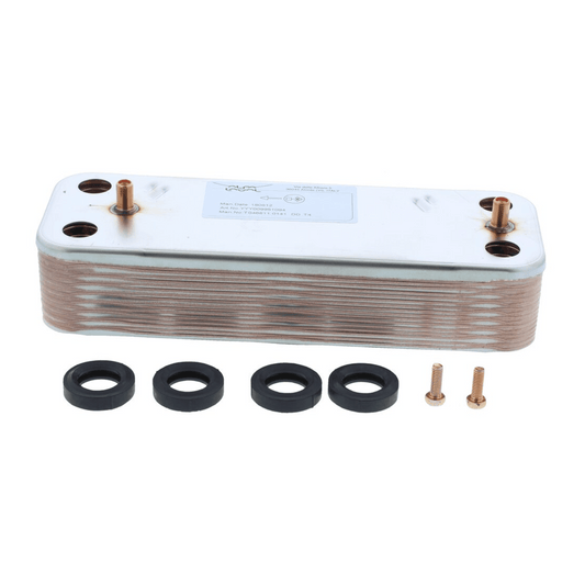 Baxi DHW 16 Plates Heat Exchanger - Duo - Tec/Platinum/Main Combi - 7225723