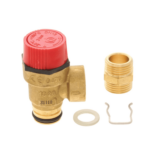Baxi Safety Valve Assembly - 3 Bar - 7694095