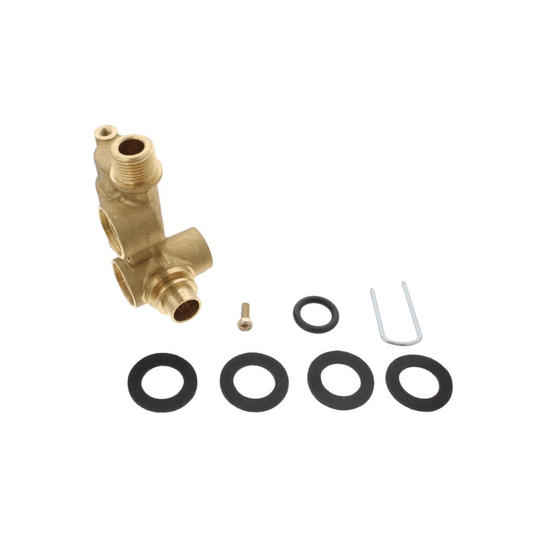 Baxi Return Block Assembly 12L - Duo-Tec/Platinum Compact/Combi - 7683974