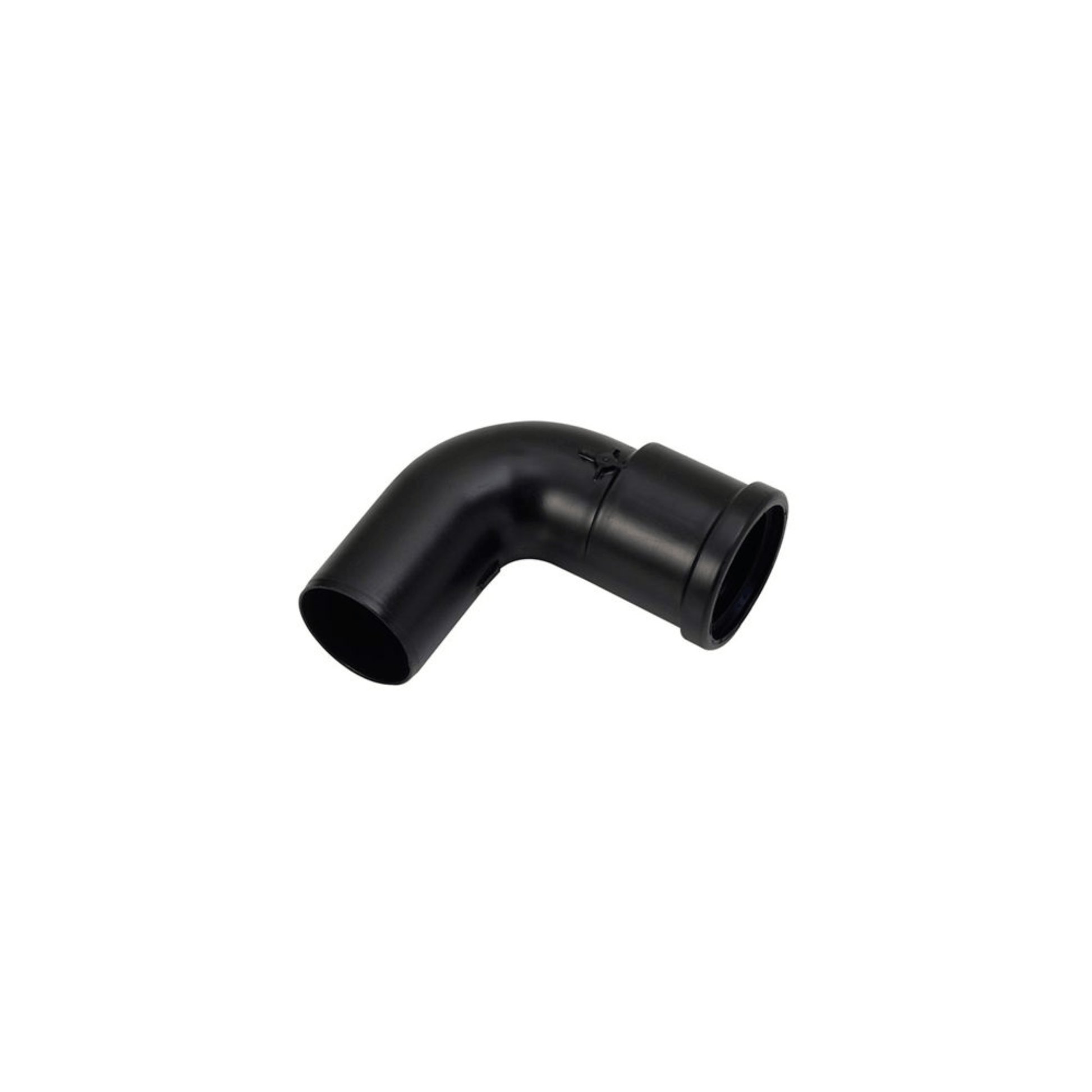 Baxi Multifit Plume Displacement Bend (ERP) - 93 Degree - 60mm - Black - 720648701