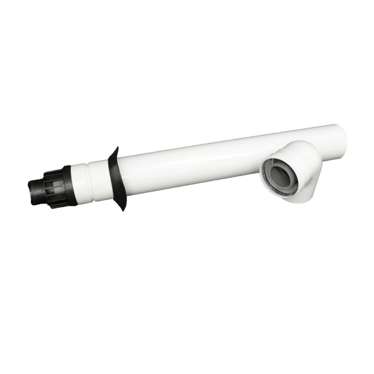 Baxi Multifit Horizontal Flue c/w Low Profile Elbow - 60/100 - 7222019