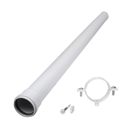 Baxi Multifit Plume Displacement - 60mm - 1m - White - 720643401