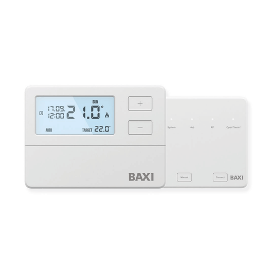 Baxi OpenTherm Single Channel Programmable RF Room Thermostat - 7896911