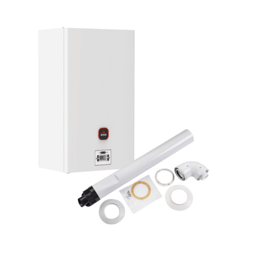 Biasi Dina 35C Combi Boiler & Horizontal Flue - Natural Gas / LPG - 35kW