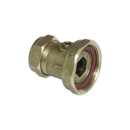 Brass - Ball Type Pump Valve - 28mm - WRAS Approved