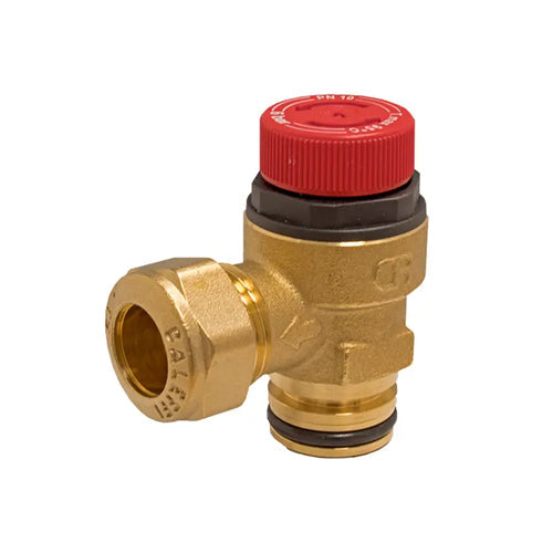 Castle Flat Cap Pressure Relief Valve - 6 Bar