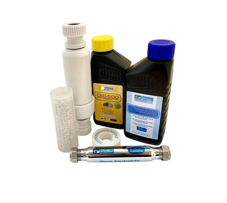 Calmag Building Regulations Part L Pack (excluding Filter) - For Hard Water Areas