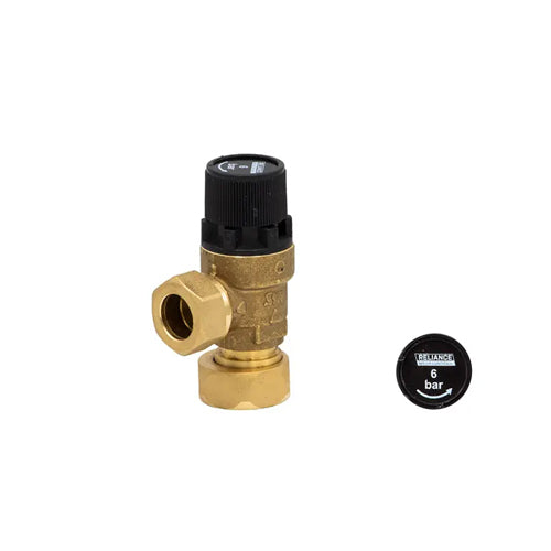Chaffoteaux Et Maury Pressure Relief Valve for MK2 1 Piece Multibloc