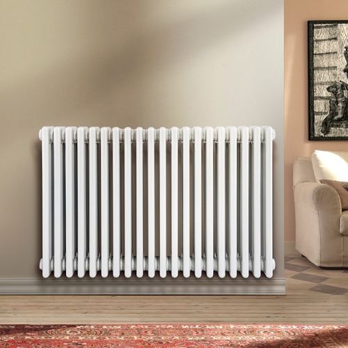 Warmhaus MC43 - Horizontal Multi Column Radiator - 2 Column - 450mm x 920mm - White (RAL 9016)