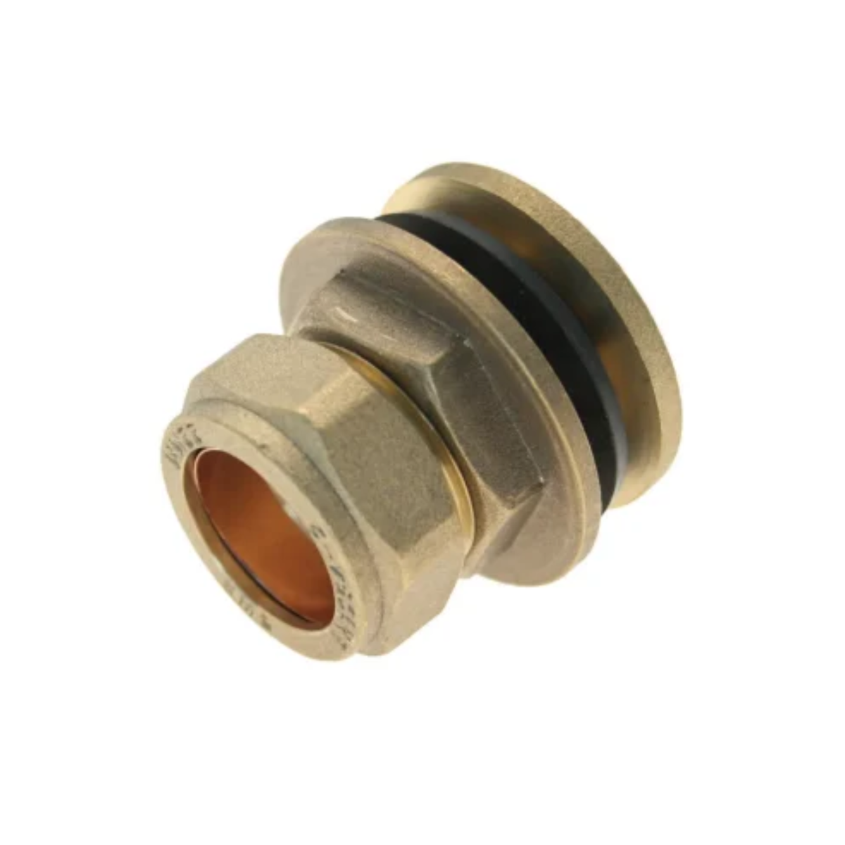 Heavy Pattern Compression - Flanged Tank Connector - 35mm
