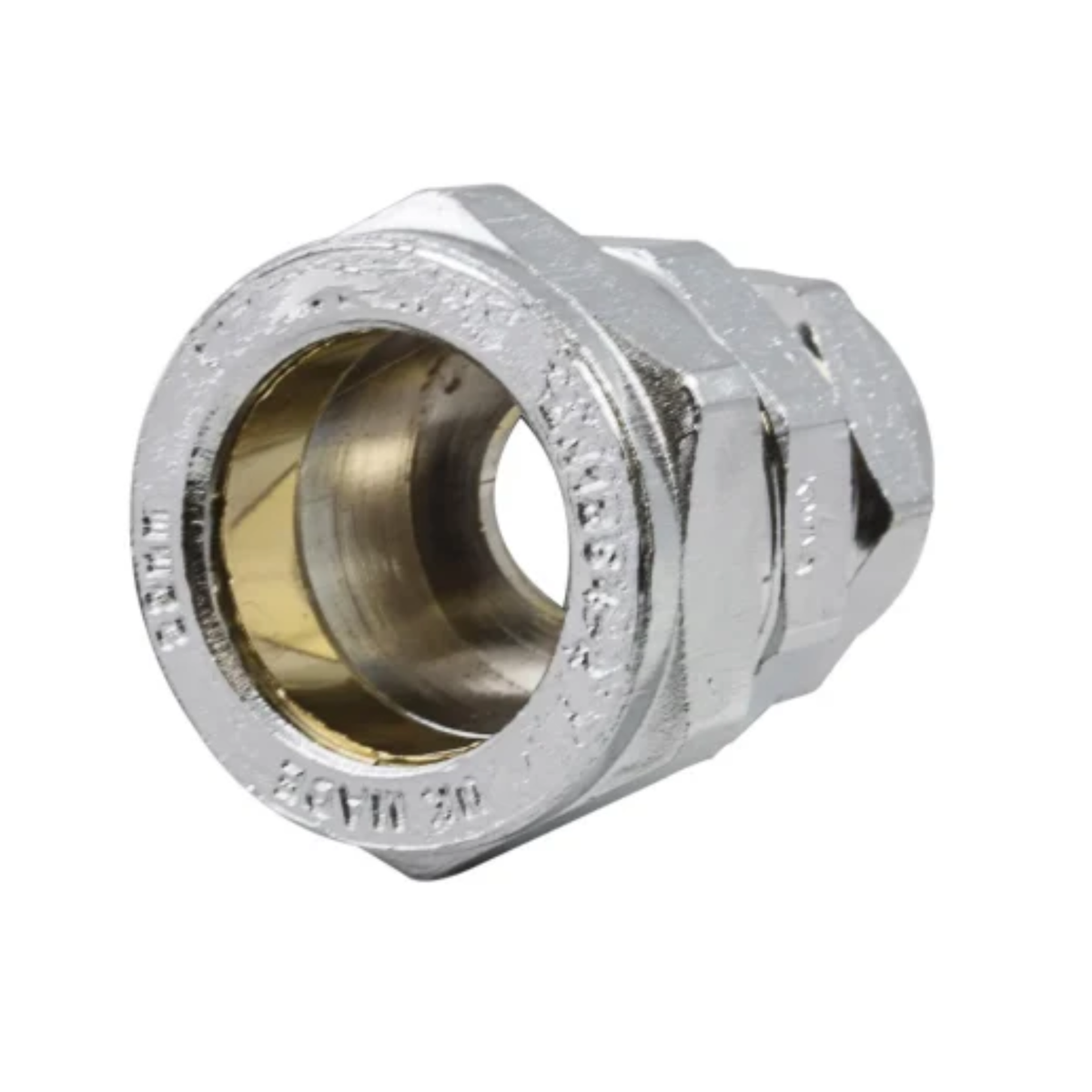 Chrome Plated Compression - Reducing Coupling - 28mm x 22mm