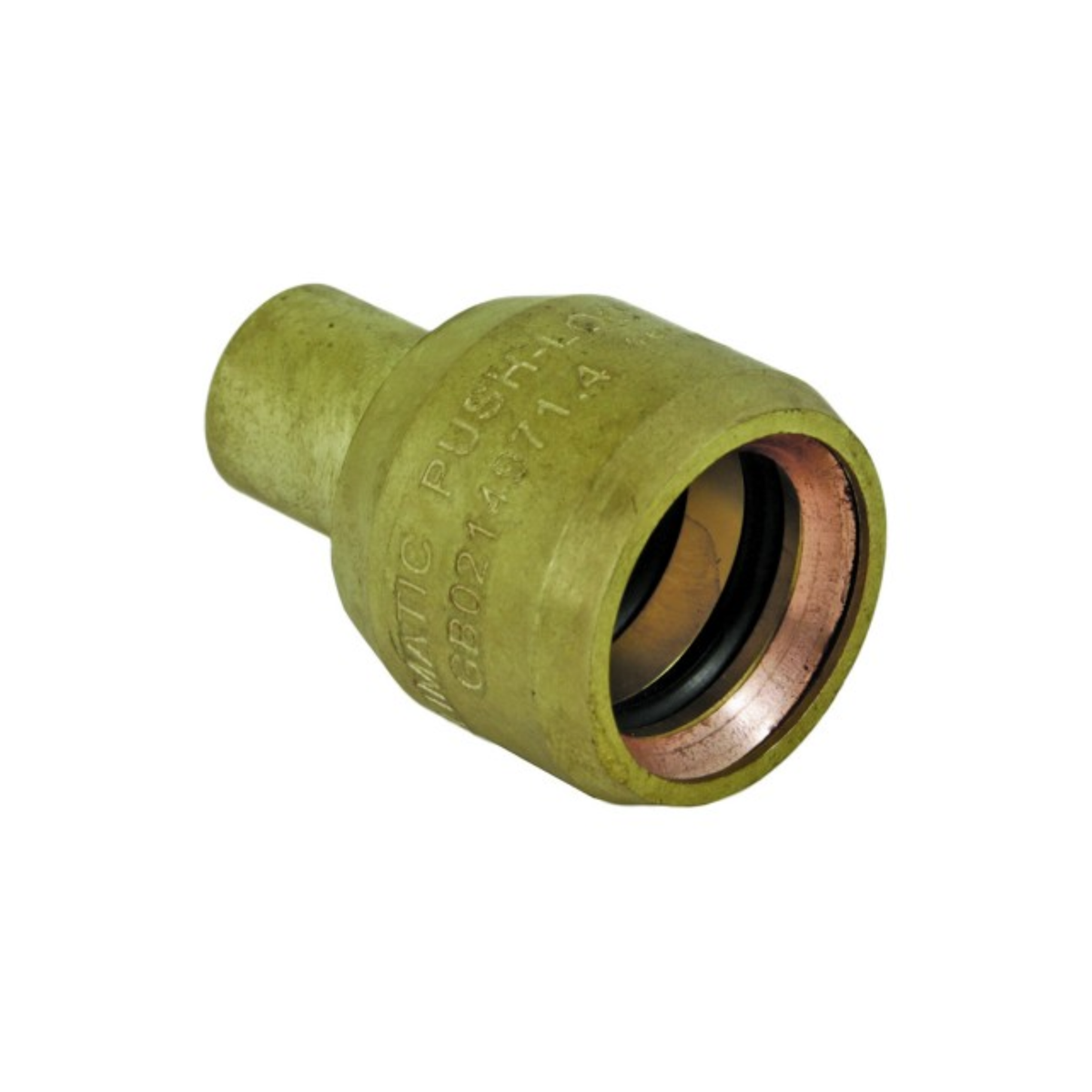 Brass Compression - Poly Shank Adaptor for MDPE - 22mm x 25mm MDPE
