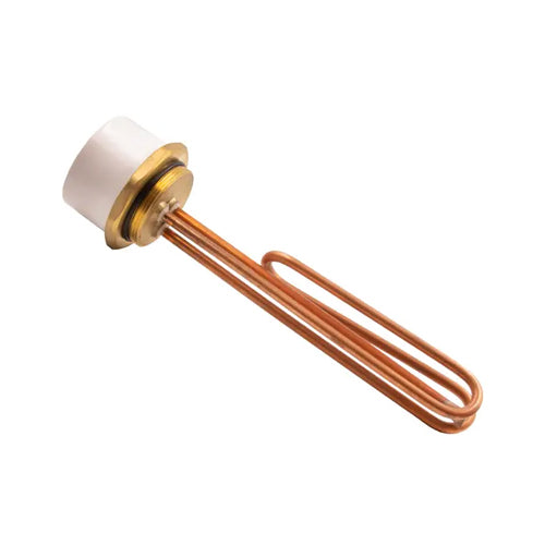 Cotherm Copper Immersion Heater and TSE Thermostat - 11" - 2 1/4" - 3kW - ELE11CU