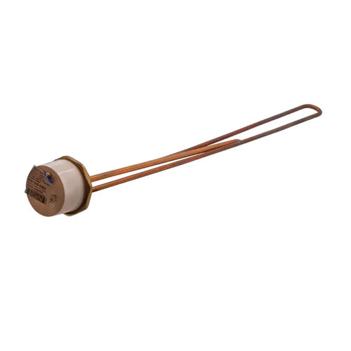 Cotherm Copper Immersion Heater and TSR Thermostat - 30" - 2 1/4" - 3kW - ELE30CU