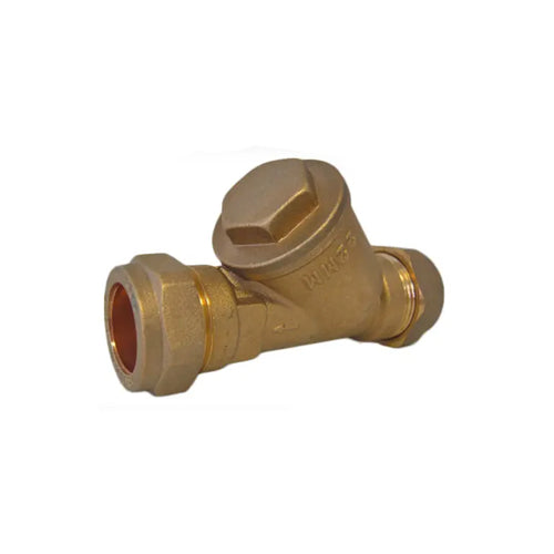 Copperform Mainsheat Y Type Strainer - 22mm - YSTRAIN22