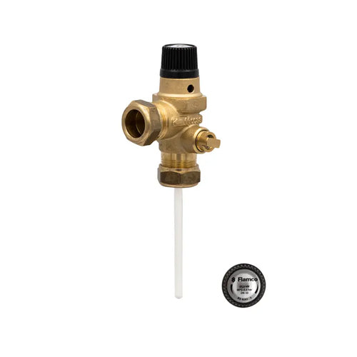Calorex Pressure & Temperature Relief Valve - 22mm