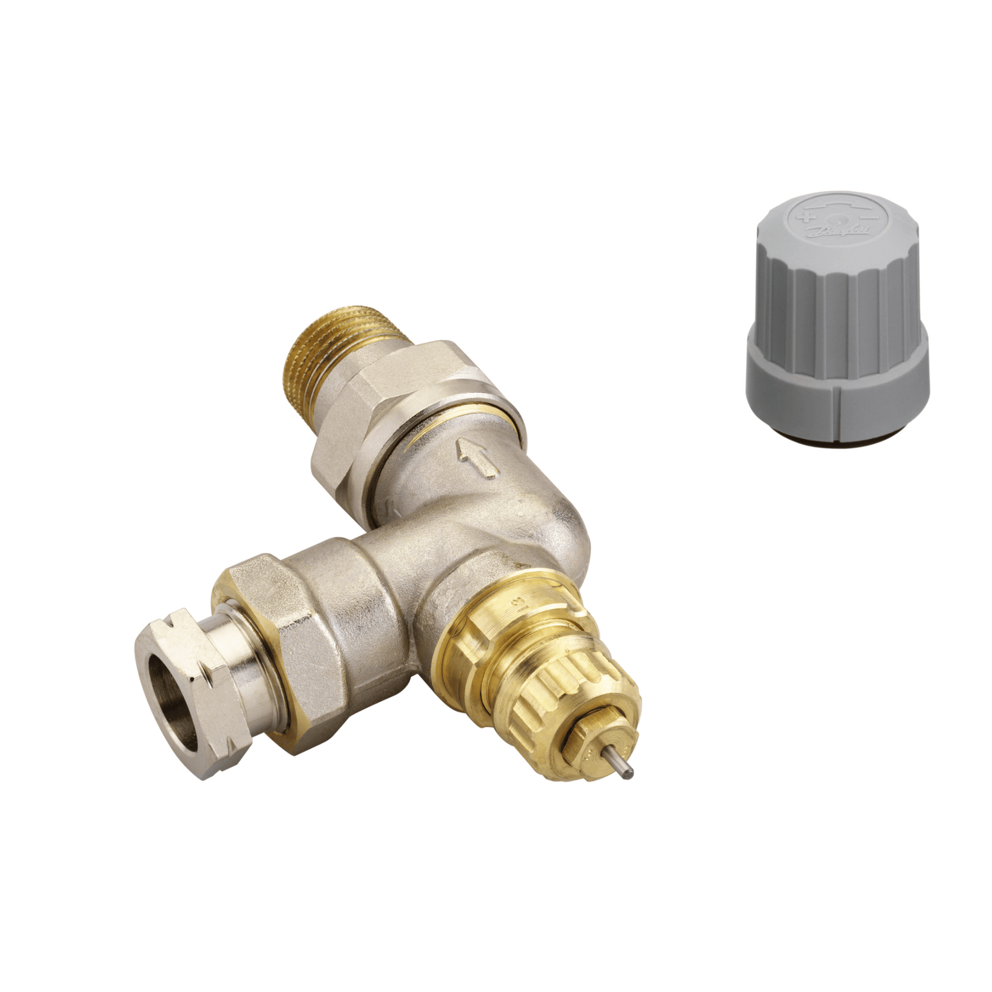 Danfoss Fixed Capacity Valve Type RA-FN 15 - Series D - Horizontal Angle - 15mm / 1/2" - 013G0149