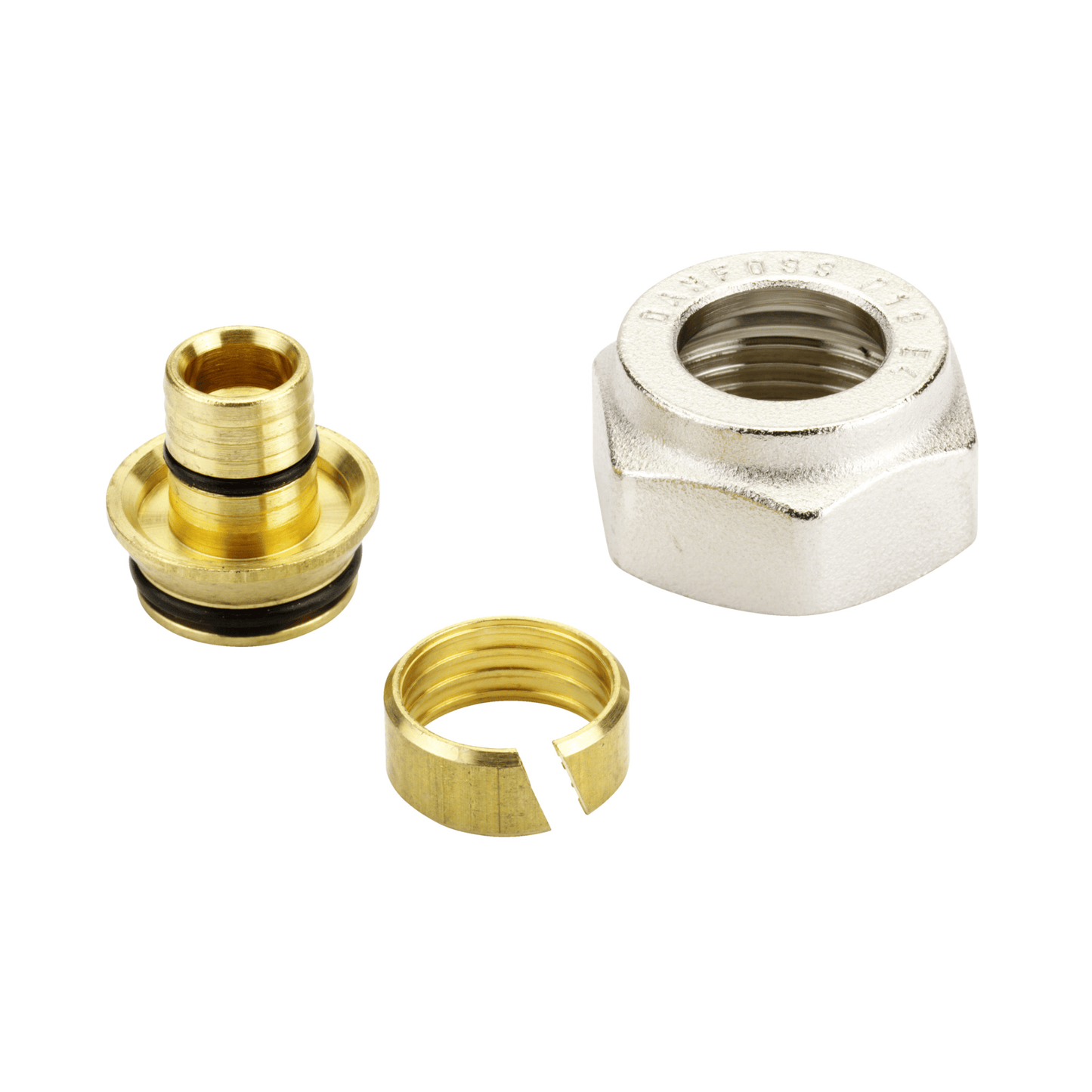 Danfoss Compression Fitting - 3/4" x 16mm x 2mm - 013G4156