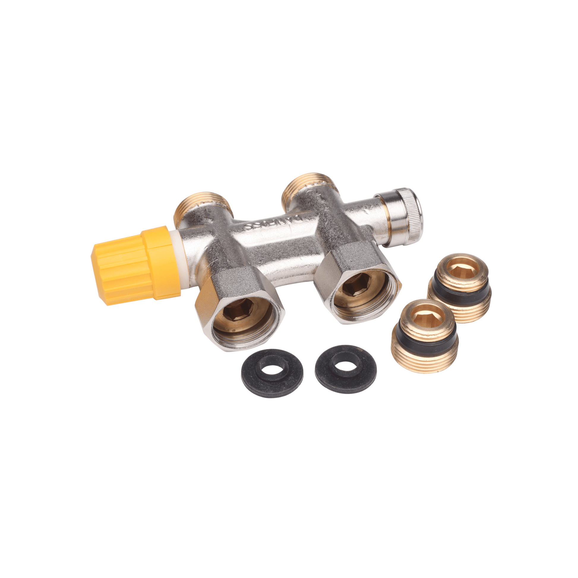 Danfoss VHS-UN 15 Valve with Integrated Pre-Setting & Shut-Off/Drain - Straight - 1/2" - 013G4742