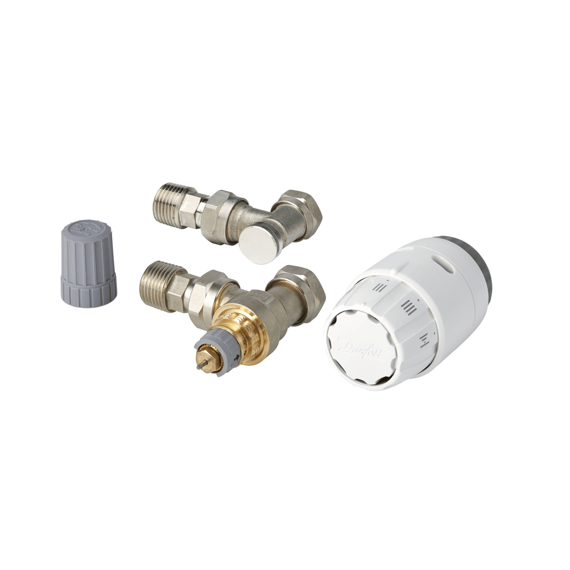 Danfoss RAS-C2 Radiator Pack 6005 - Angle - 15mm - 013G6005