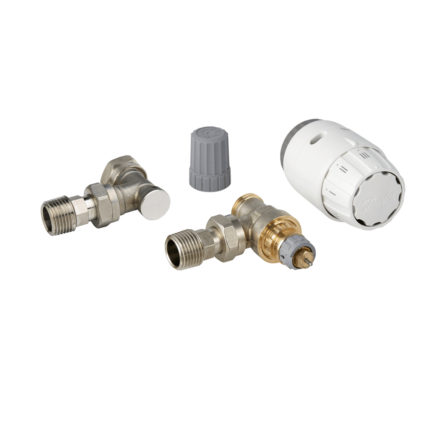 Danfoss RAS-C2 Radiator Pack 6008 - Angle - 8mm - 013G6008