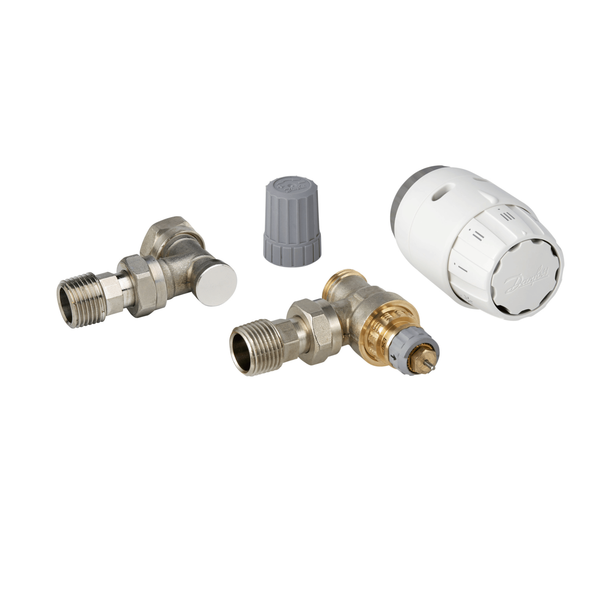 Danfoss RAS-C2 Radiator Pack 6008 - Angle - 8mm - 013G6008