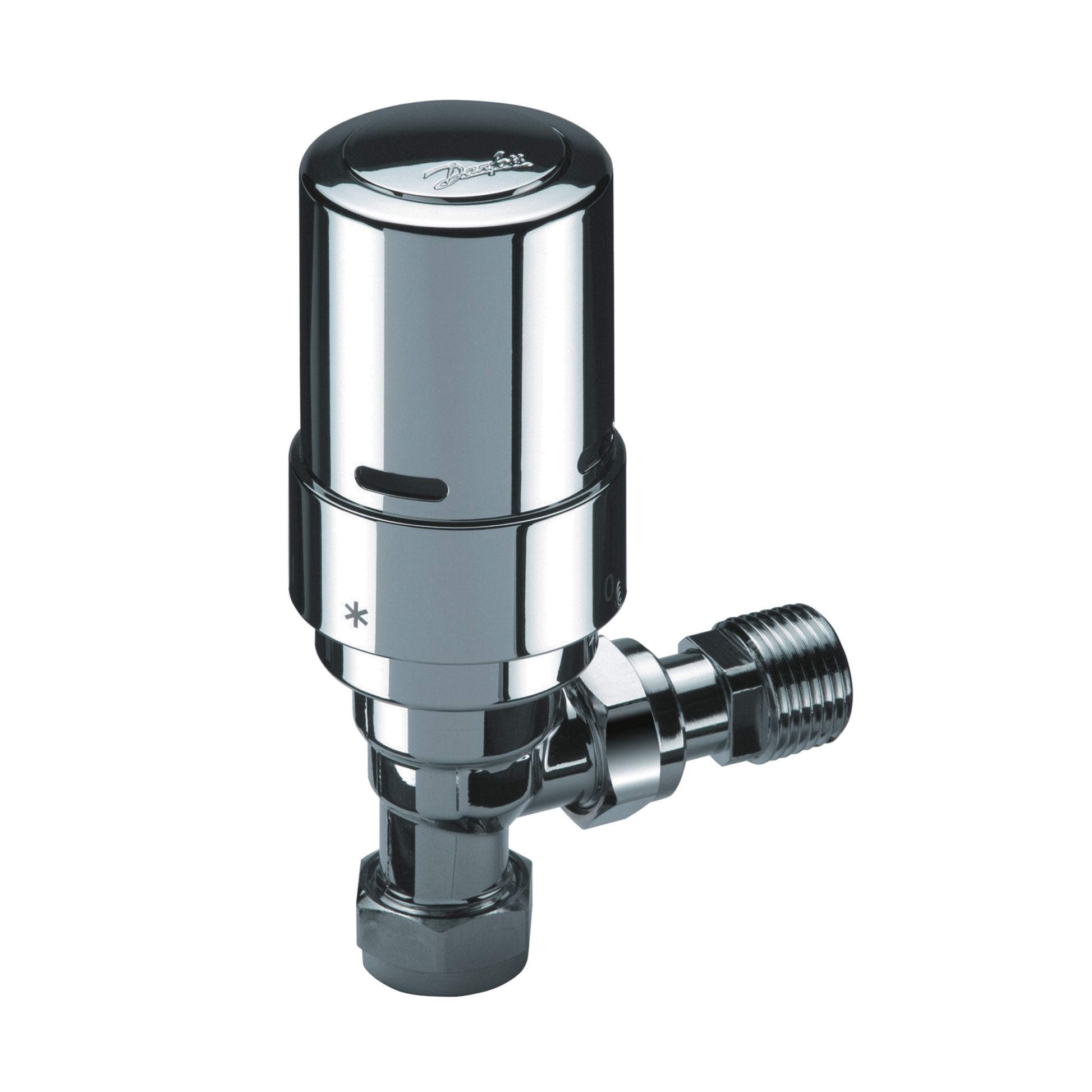 Danfoss RAS-D2 Combi - Angle - 10/15mm - Chrome - 013G6012