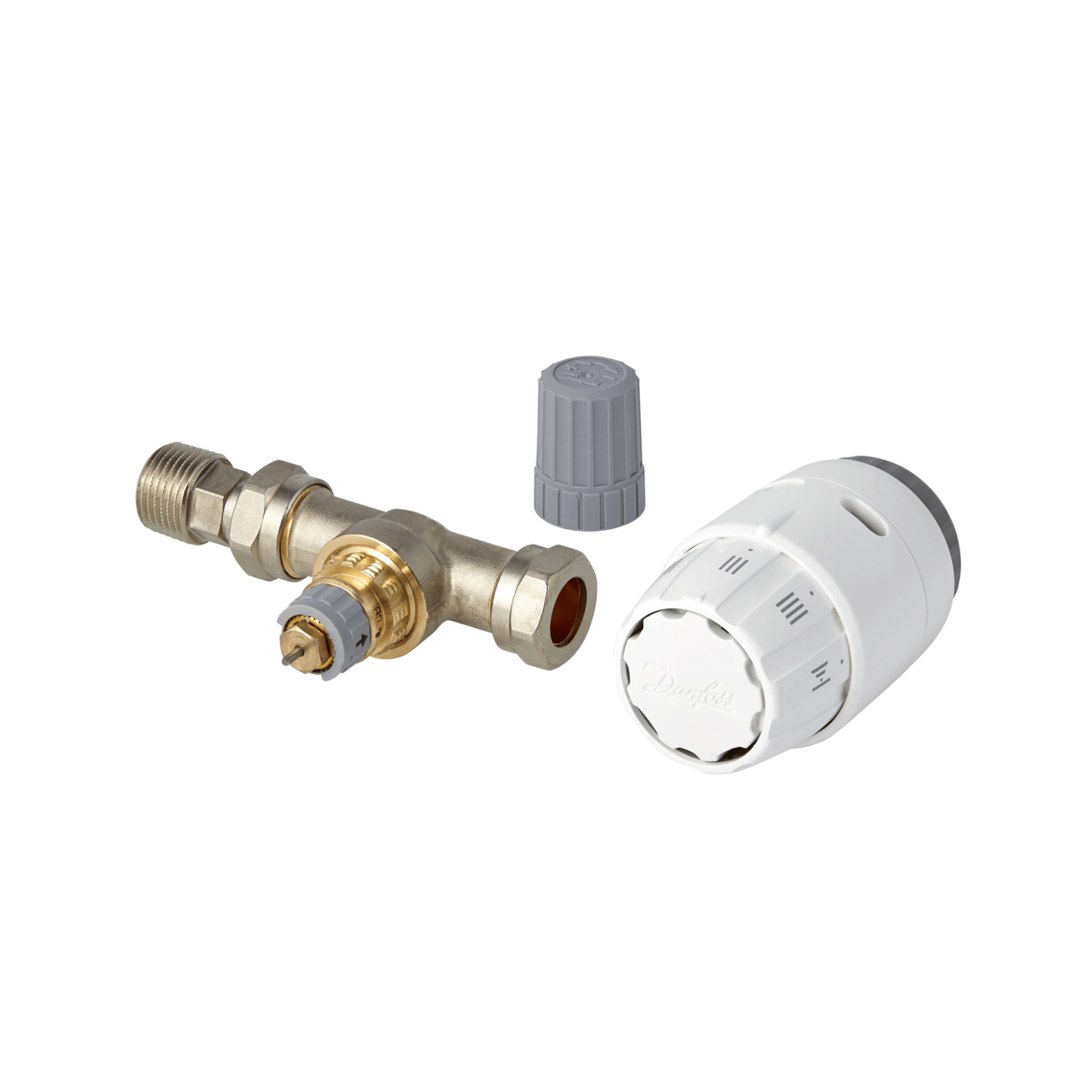 Danfoss RAS-C2 Combi Pack 6051 - Straight - 15mm - 013G6051