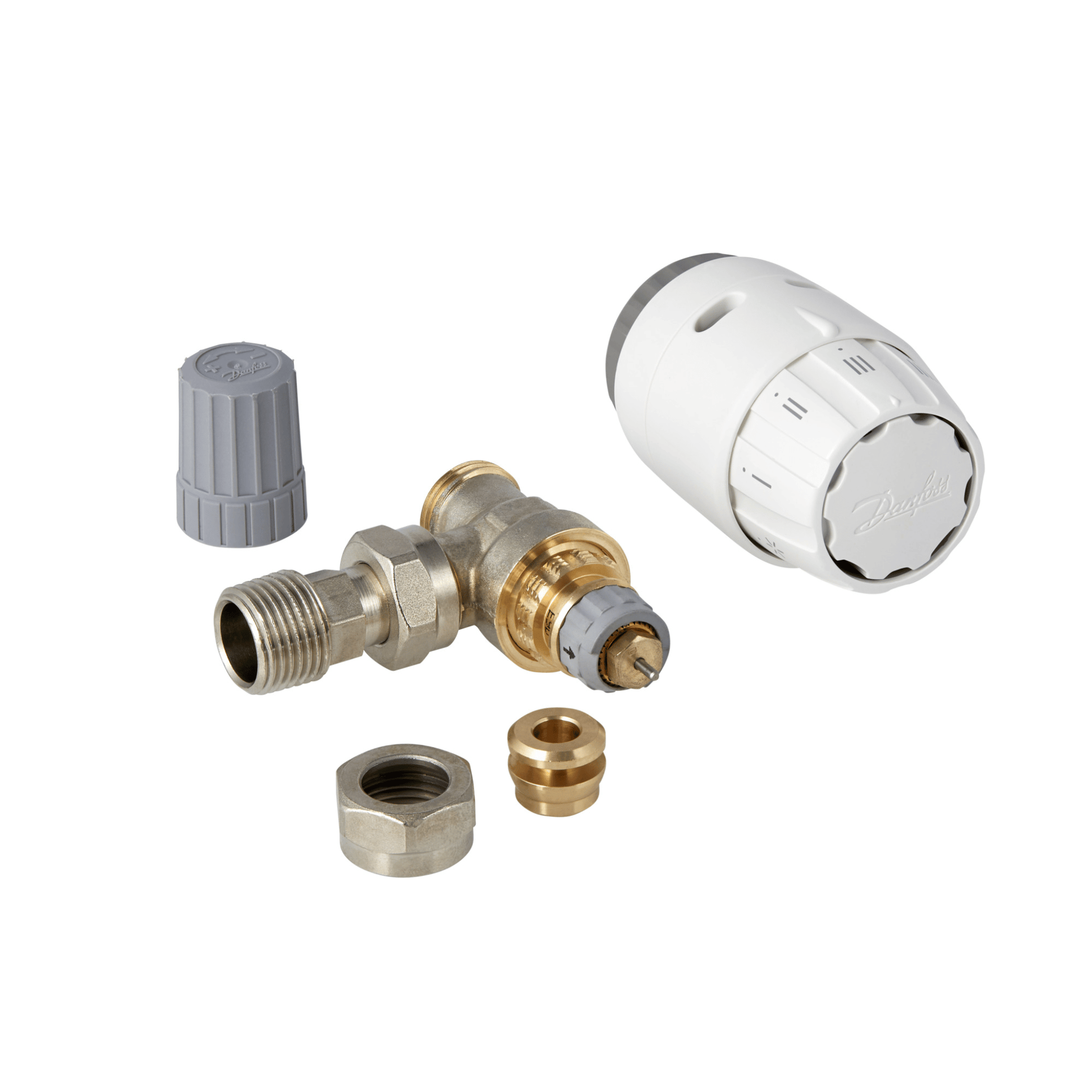 Danfoss RAS-C2 Combi 6060 - Angle - 15mm x 10mm - 013G6060