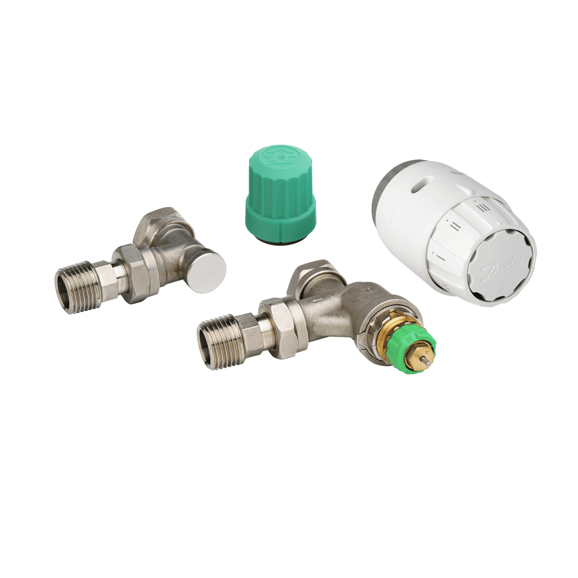 Danfoss RAS-B2 Dynamic Radiator Pack - Angle - 10mm - 013G7663