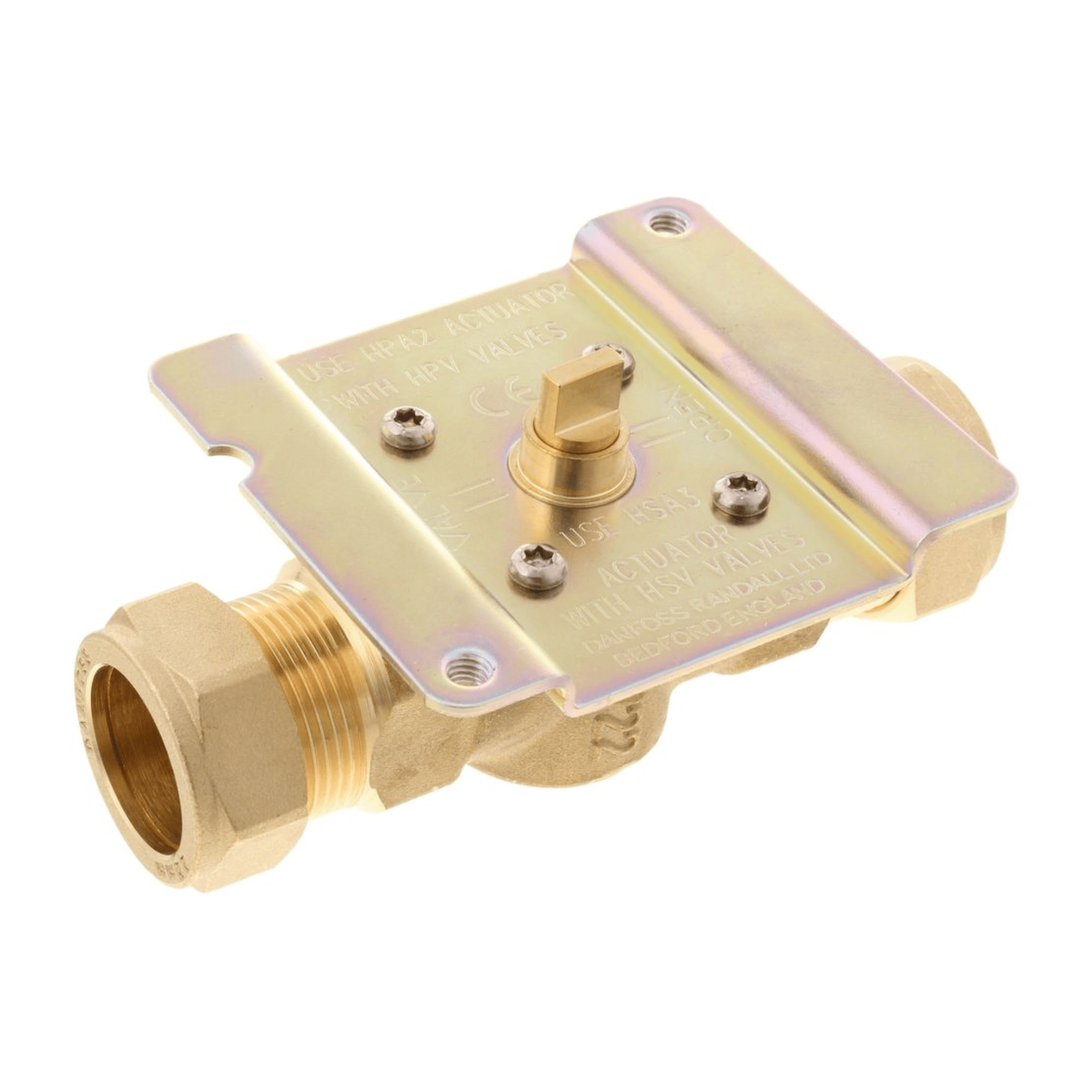 Danfoss HP1.0 2-Port Shoe Valve with Actuator - 1" BSP - 087N6604