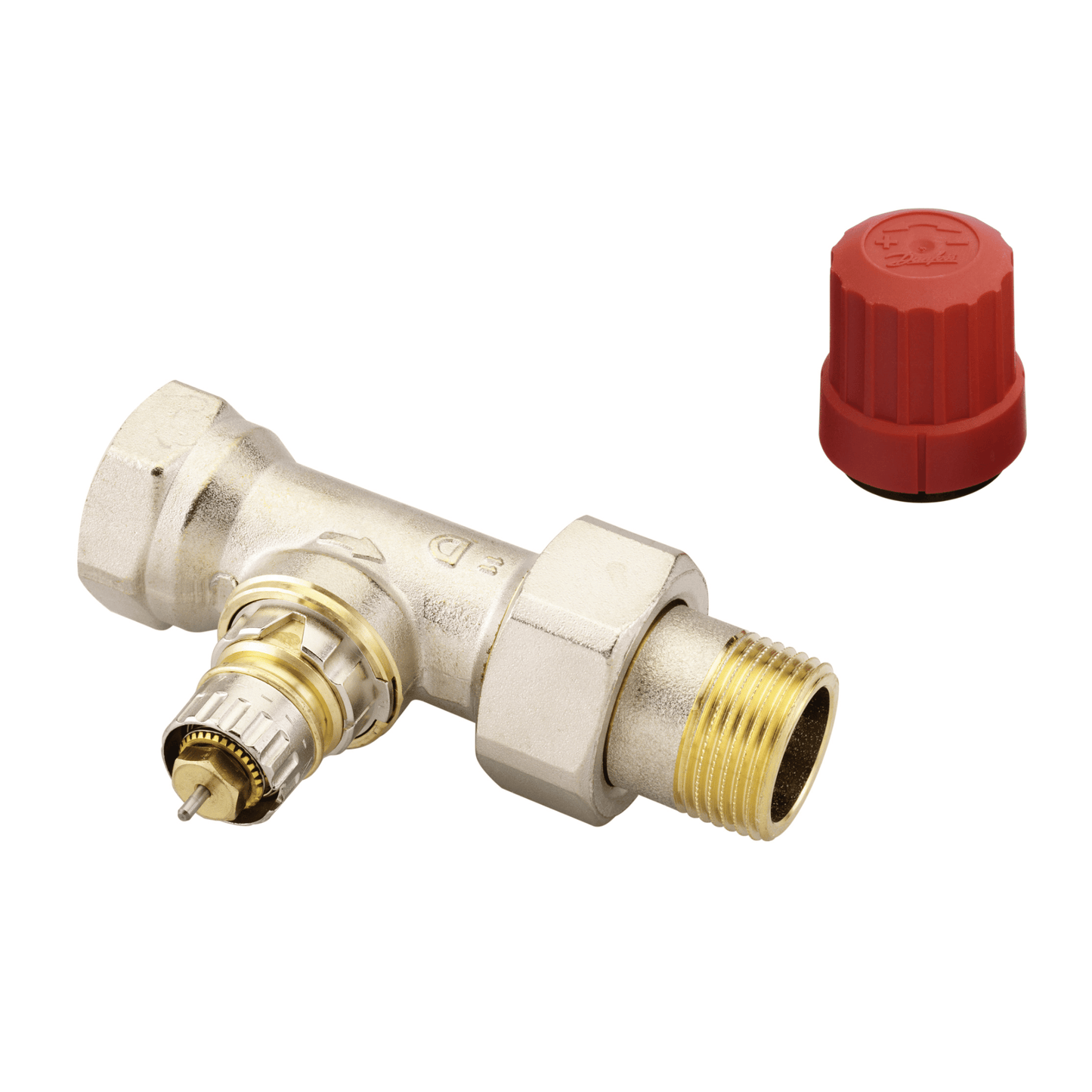 Danfoss Normal Flow Presetting Valve Type RA-N 20 - Series D - Straight - 3/4" - 013G0036