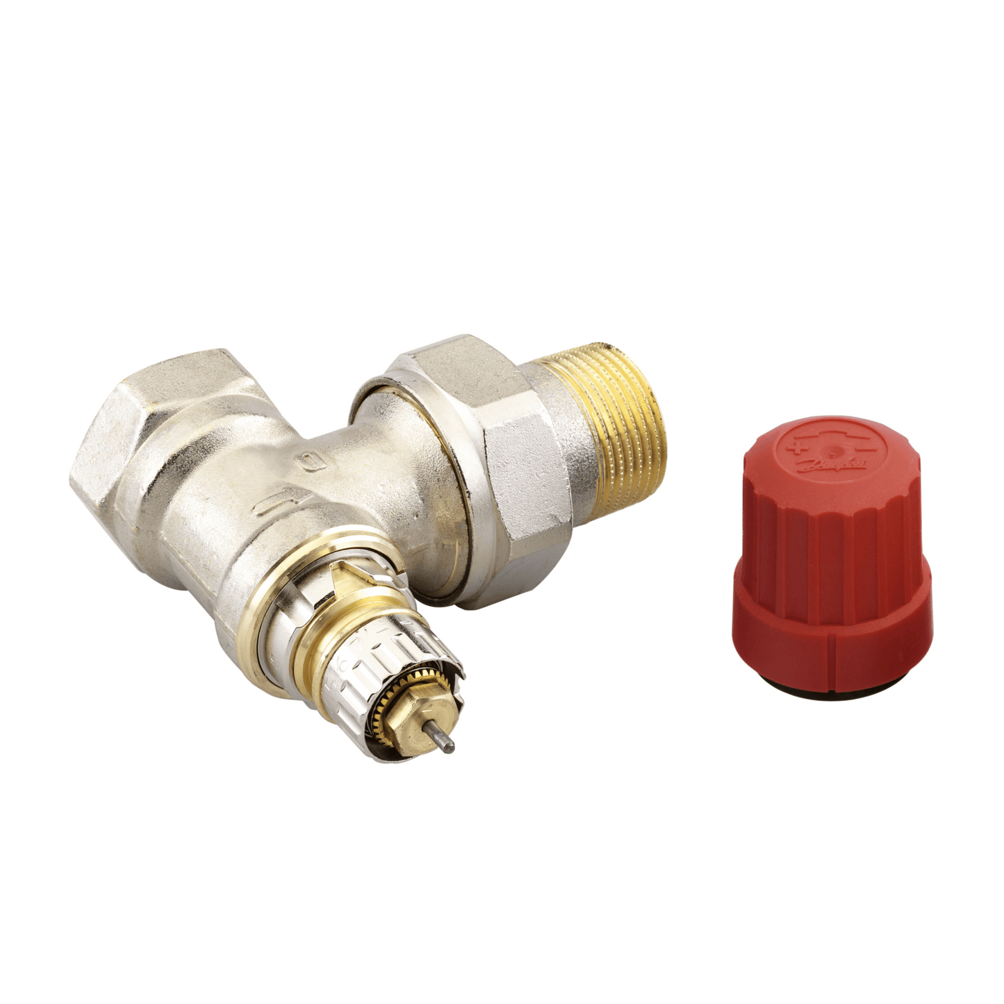 Danfoss Normal Flow Presetting Valve Type RA-N 20 - Series D - Angle - 3/4" - 013G0035