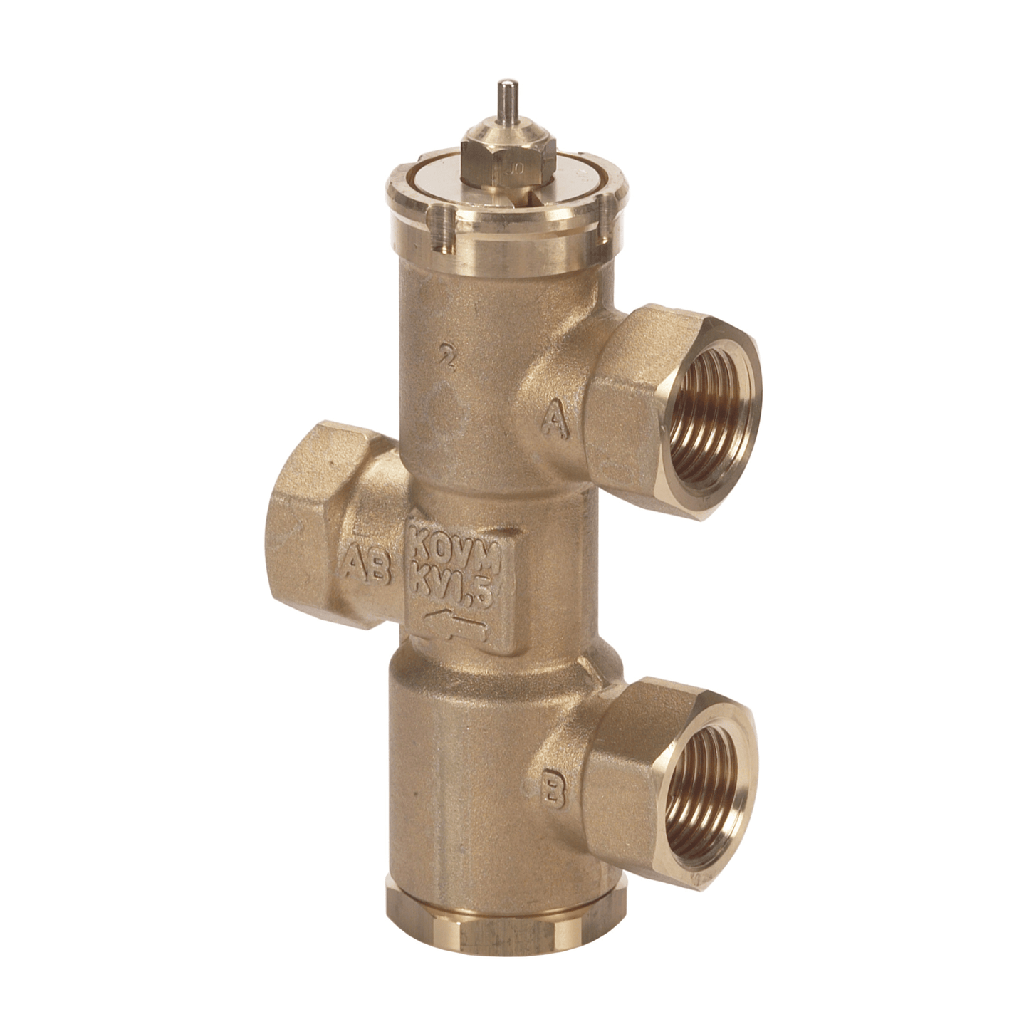 Danfoss KOVM 3-Way Valve - 2.0kVS - DN15 - 1/2" - 013U3020