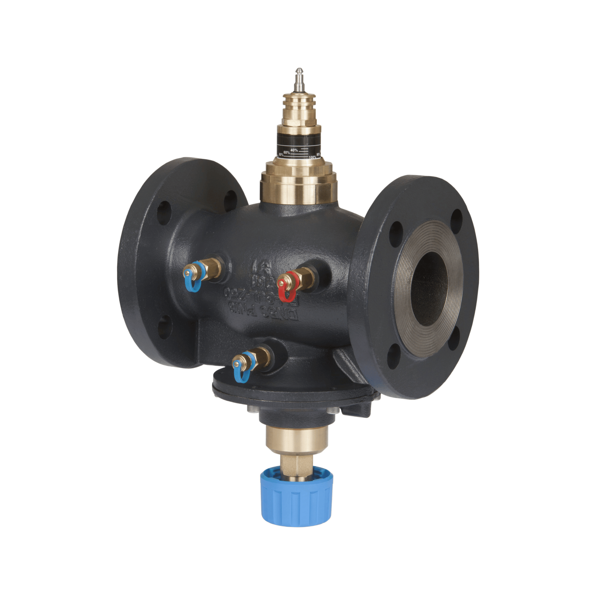 Danfoss AB-QM DN 50 Pressure Indepenent Balancing & Control Valve with Test Plugs & Flange - 003Z0772