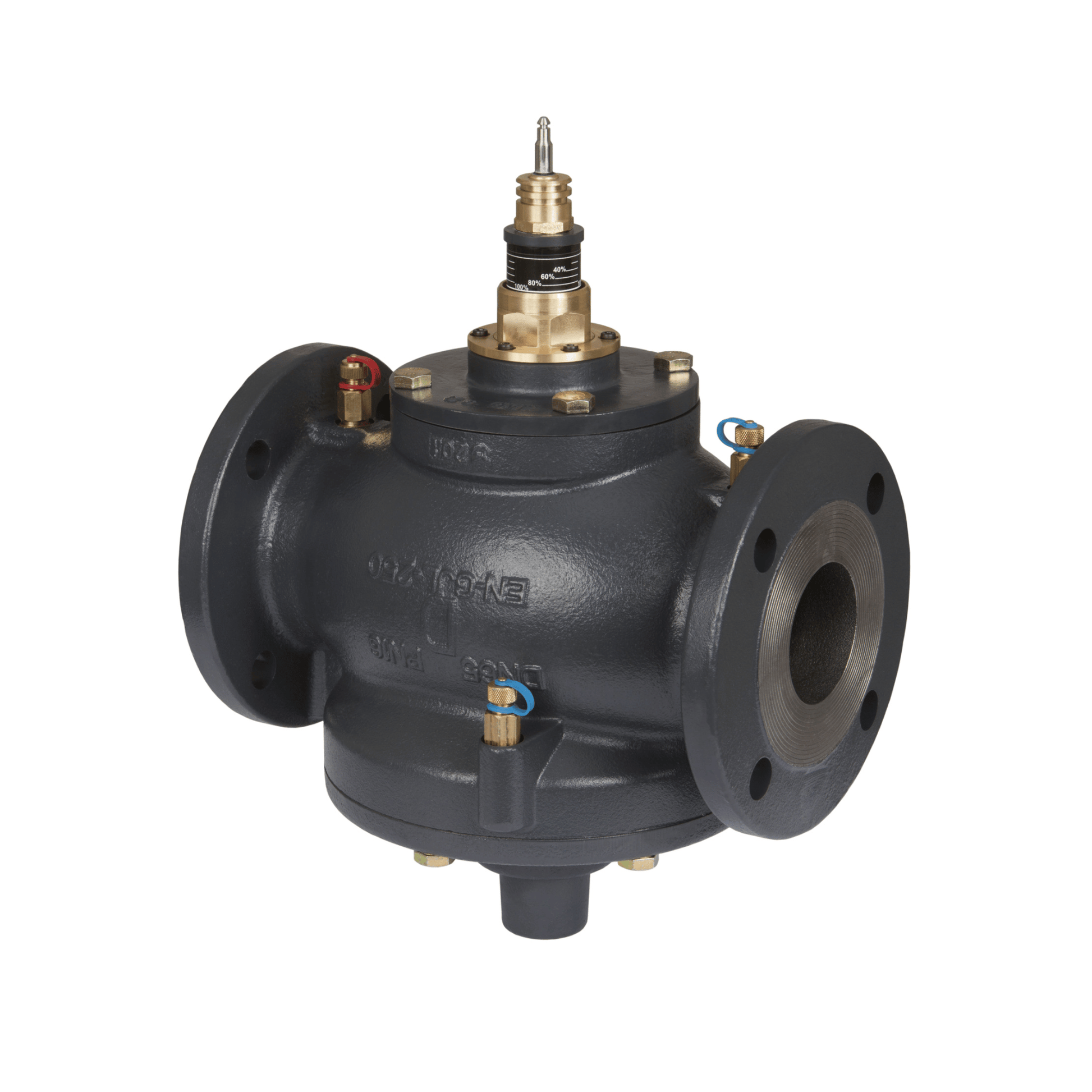 Danfoss AB-QM DN 100 High Flow Pressure Indepenent Balancing & Control Valve with Test Plugs & Flange - 003Z0795