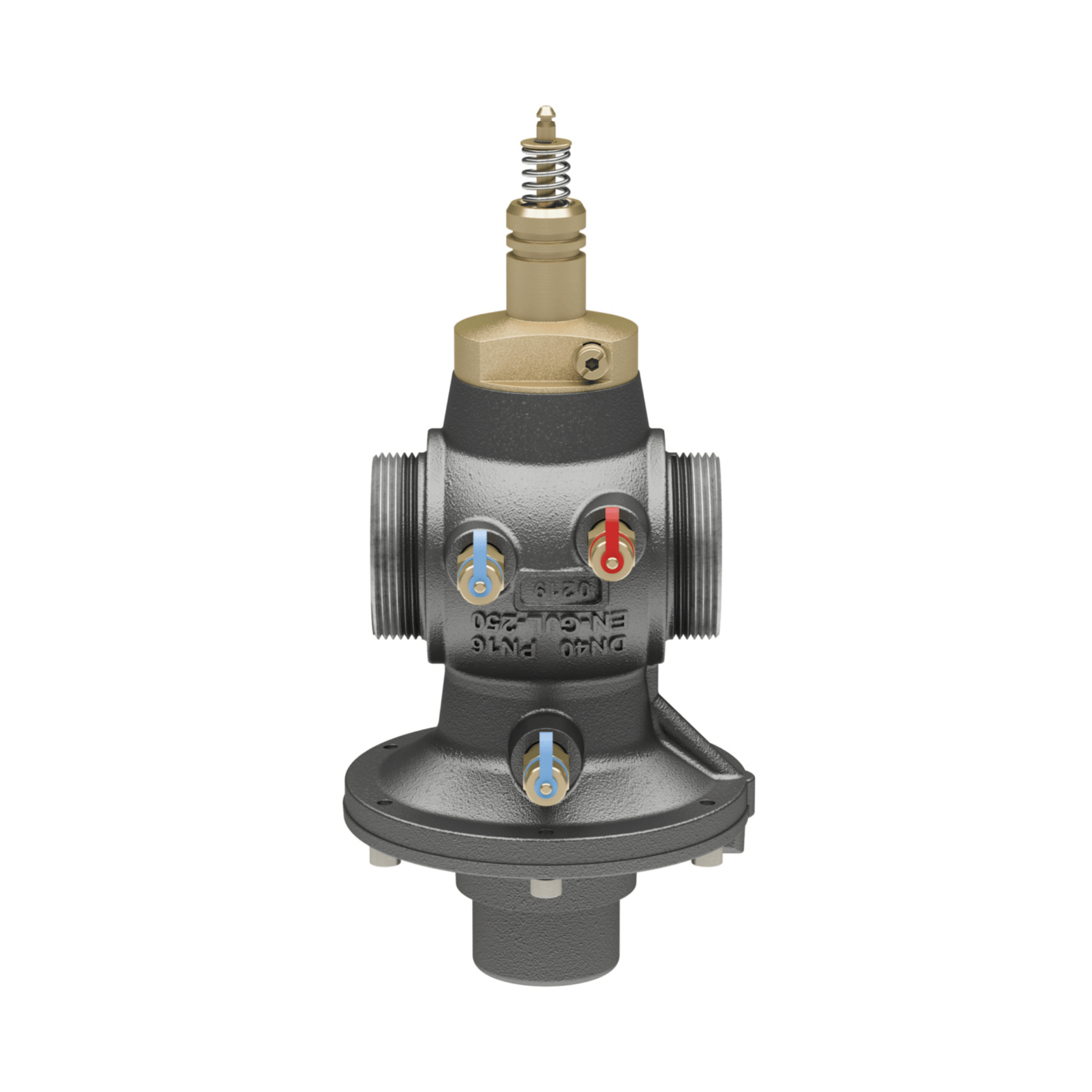 Danfoss AB-QM NovoCon DN 50 Pressure Indepenent Balancing & Control Valve with Test Plugs - External Thread - 003Z1771