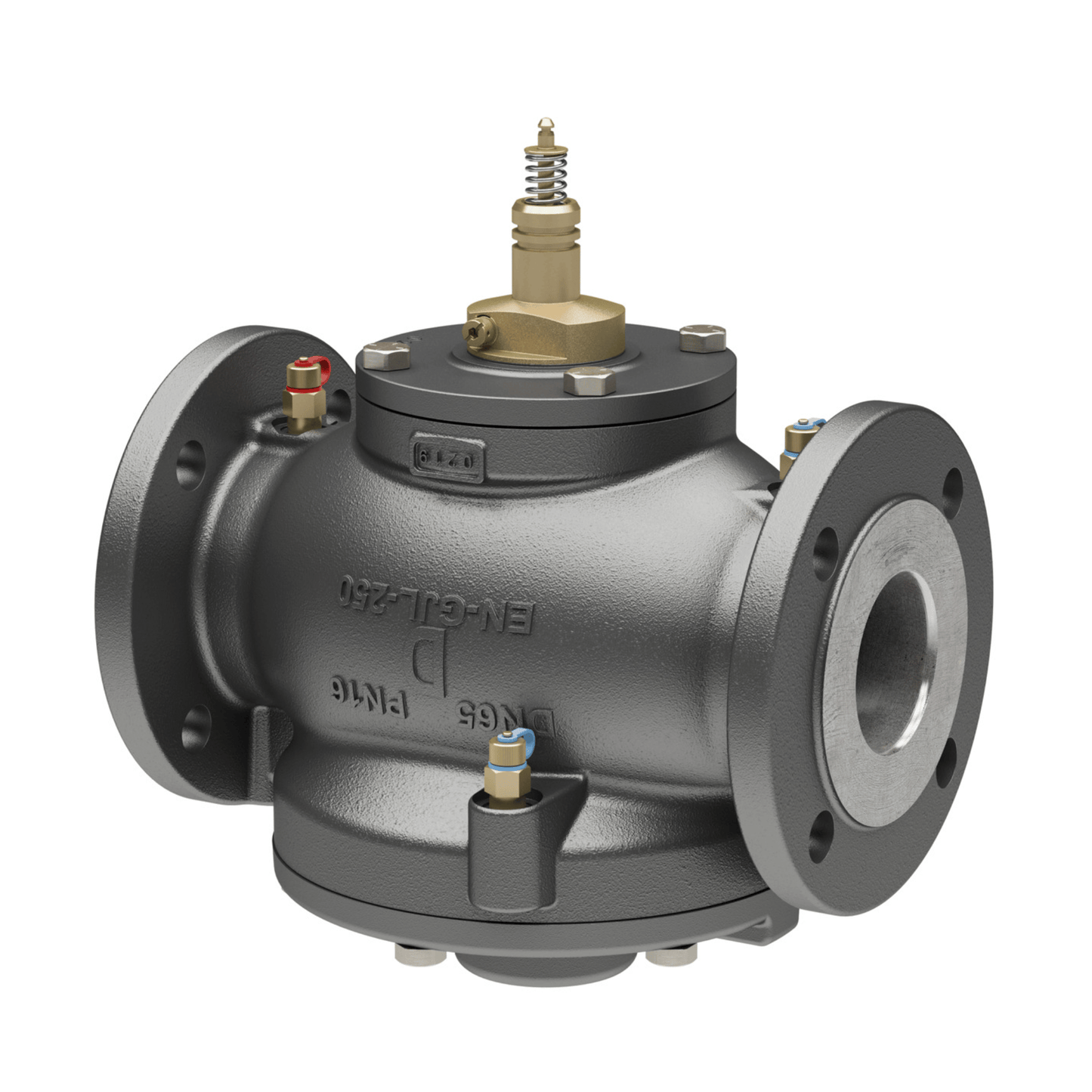 Danfoss AB-QM NovoCon DN 100 High Flow Pressure Indepenent Balancing & Control Valve with Test Plugs & Flange - 003Z1795