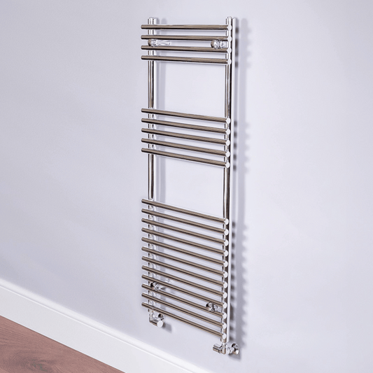 DQ Altona Towel Rail - 800mm x 600mm - Chrome - ALTONA60/80-CP