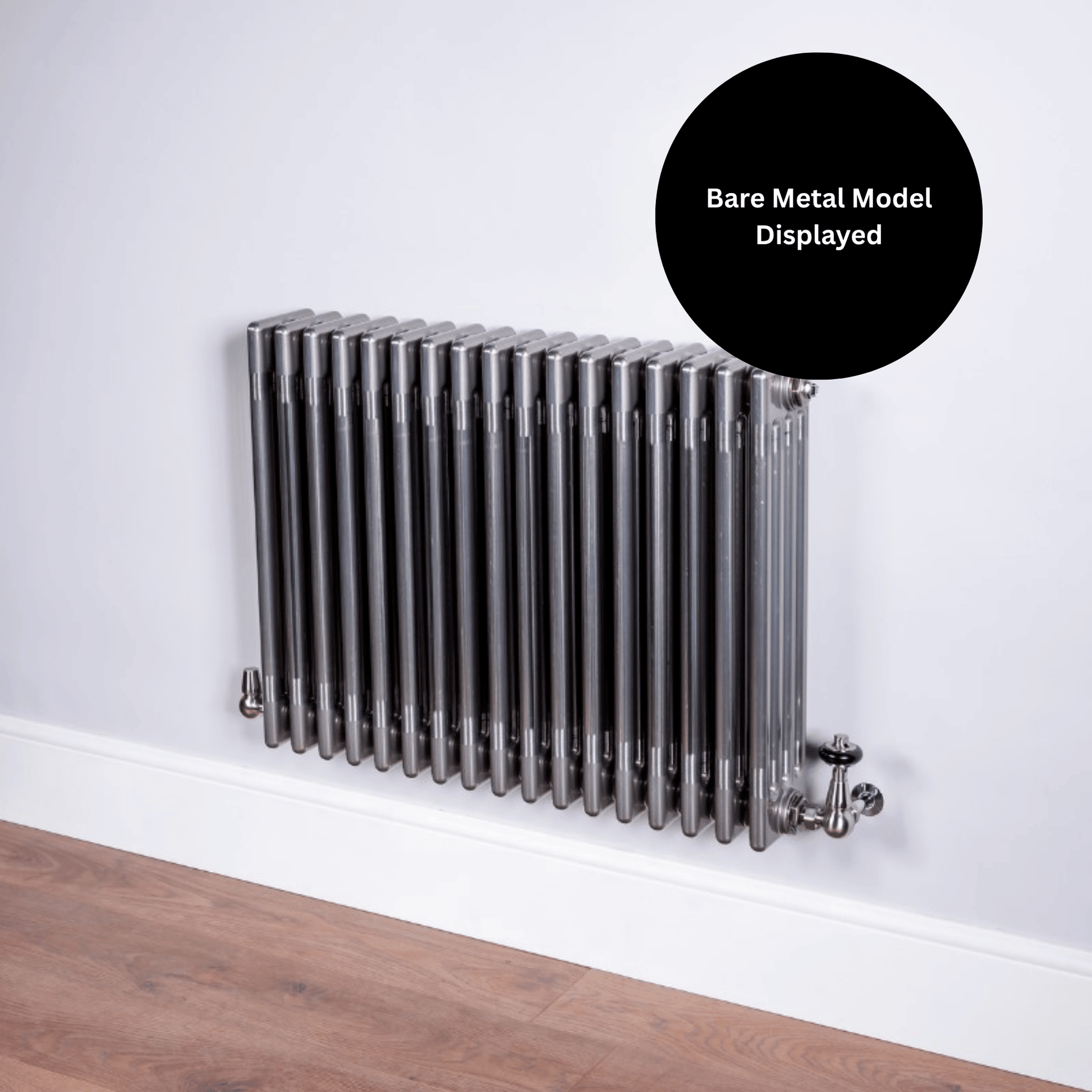 DQ Ardent 4 Column Horizontal Radiator - 750mm x 622mm - Lacquered Finish - AM4.750/13-LF