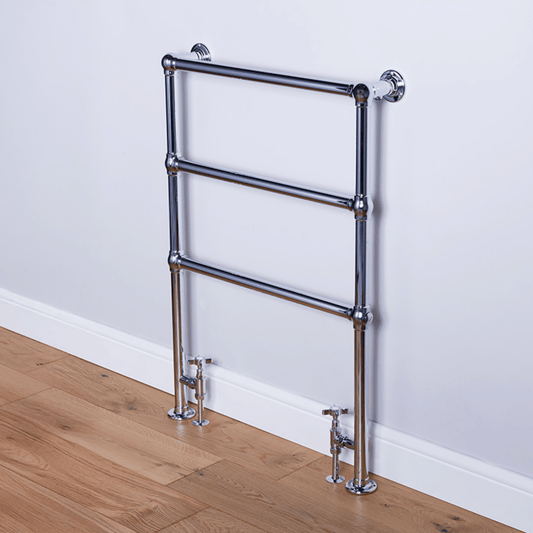 DQ Eastbury Towel Rail - 952mm x 680mm - Chrome - EASTBURY