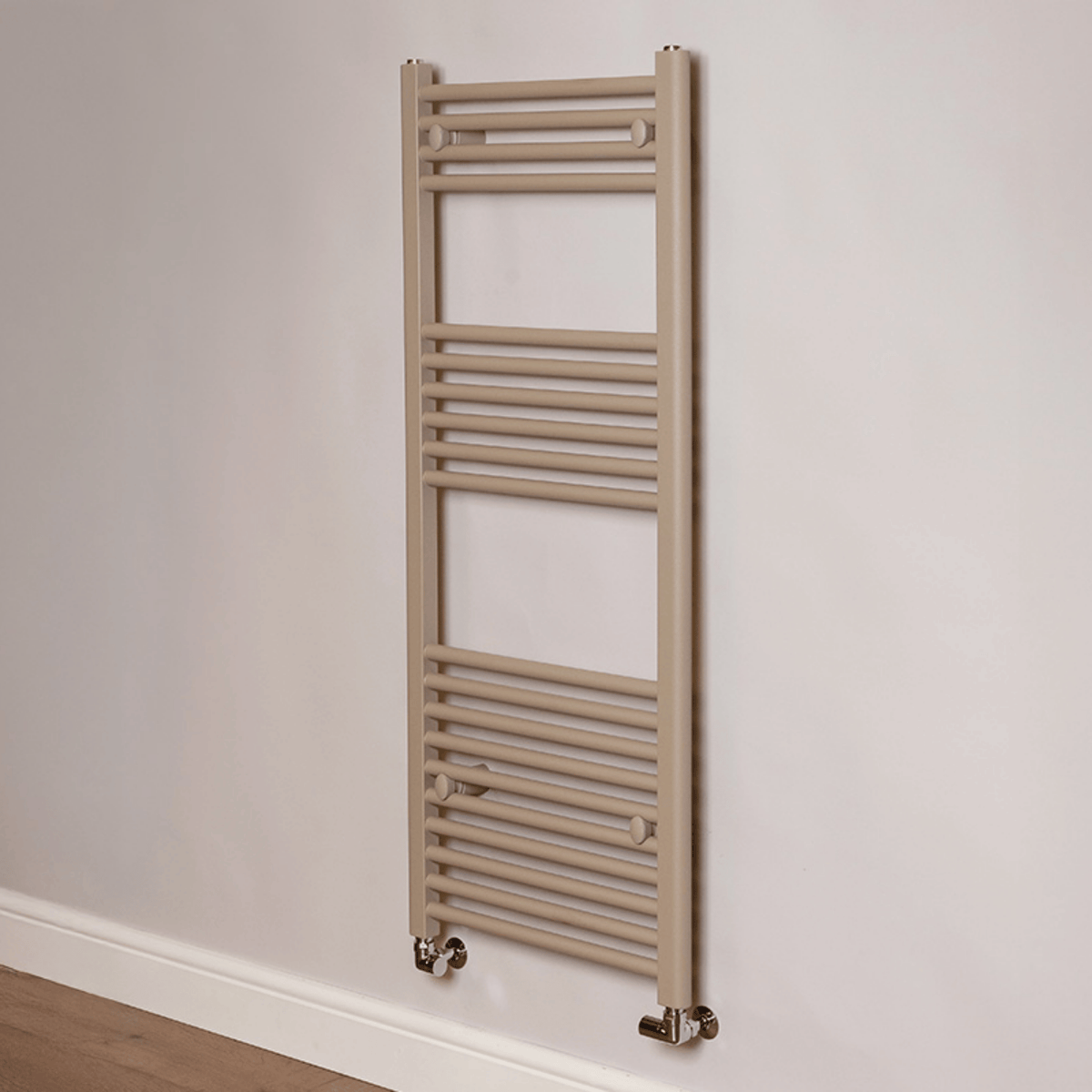 DQ Essential Towel Rail with H+ Element - 500mm x 1600mm - Stone Texture - ESSLR-H+ 50/160 ST