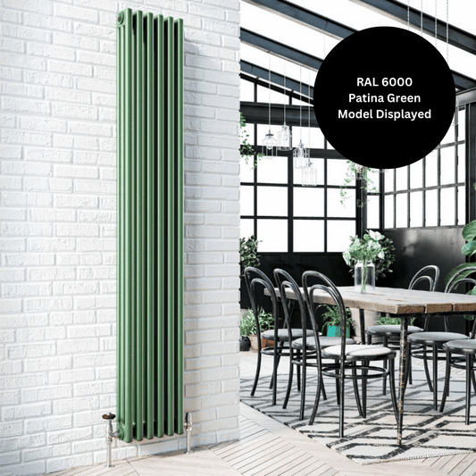 DQ Modus 6 Column Radiator - 2200mm x 1266mm - RAL Colour/DQ Finishes - Modus 66.2200/27-F