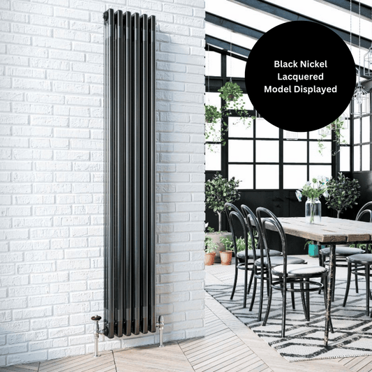 DQ Modus 5 Column Radiator - 2500mm x 1220mm - Lacquered Finish - Modus 55.2500/26-LF