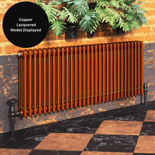 DQ Modus 2 Column Radiator - 550mm x 2094mm - Lacquered Finish - Modus 22.550/45-LF