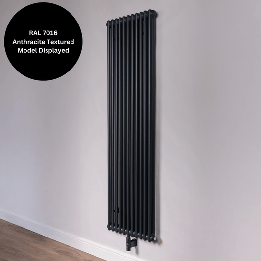 DQ Modus Electric Column Radiator - Vertical - 2 Column - 1920mm x 530mm - RAL Colour/DQ Finishes - MODUS-E2.1800/11-F