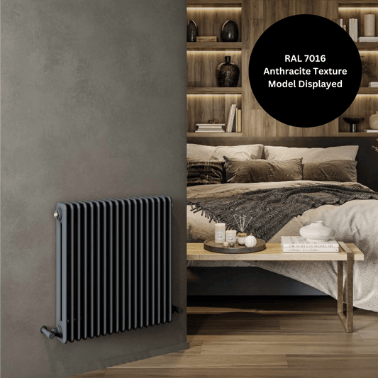 DQ Newey Horizontal Radiator - 600mm x 1335mm - RAL Colour/DQ Finishes - NEWEY600/30-F