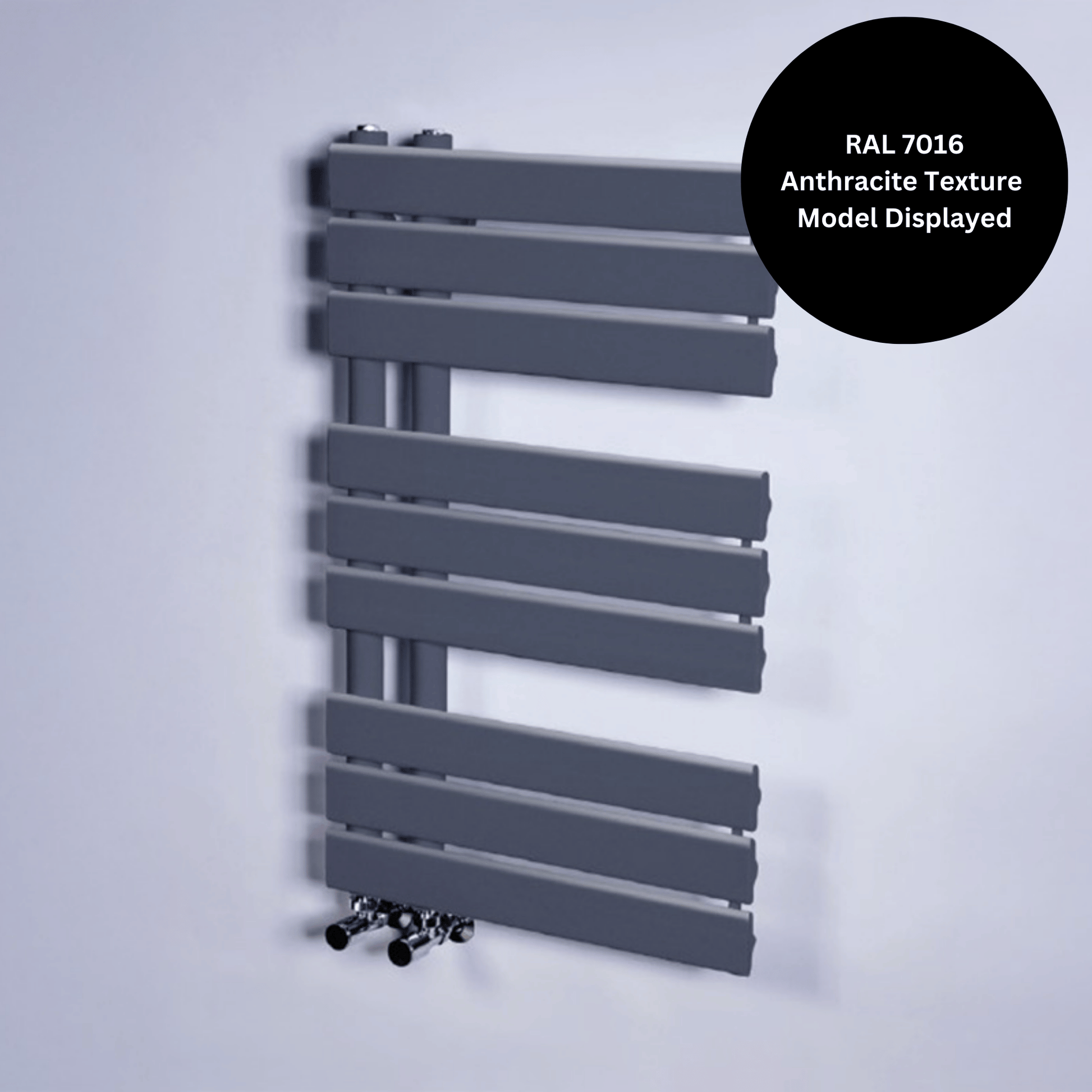DQ Ryker Towel Rail - 1126mm x 500mm - RAL Colour/DQ Finishes - RYKER50/120-F