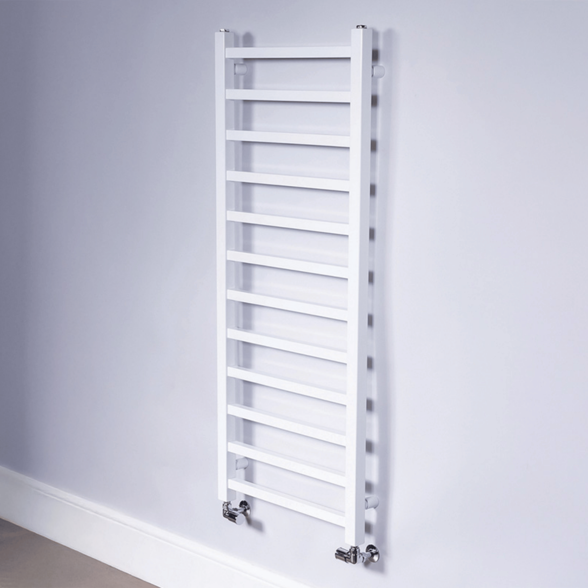 DQ Stalia Towel Rail - 1600mm x 500mm - White (RAL 9016) - STALIA50/160-W